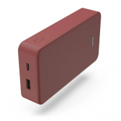 HAMA Powerbank 20000mAh USB-C+USB-A - Röd