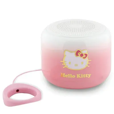Hello Kitty Högtalare Bluetooth 5.0 Electroplate Gradient - Rosa