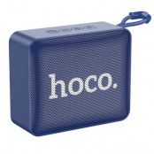 Hoco Trådlös Högtalare Bluetooth Gold Brick Sports - Marinblå