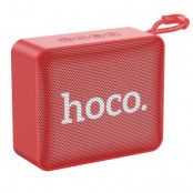 Hoco Trådlös Högtalare Bluetooth Gold Brick Sports - Röd