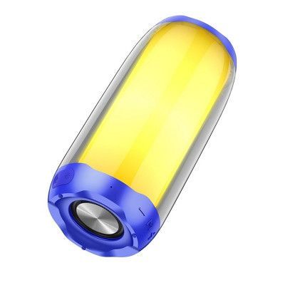 Hoco Trådlös Högtalare Bluetooth Pulsating Colorful - Blå