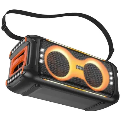 Hoco Trådlös Högtalare Med 2xTrådlösa Mikrofoner LED 60W