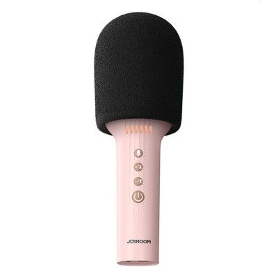 Joyroom Trådlös Karaokemikrofon Högtalare 1200mah - Rosa