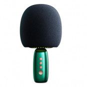Joyroom Trådlös mikrofon med Bluetooth 5.0 Högtalare 2500 mAh - Grön