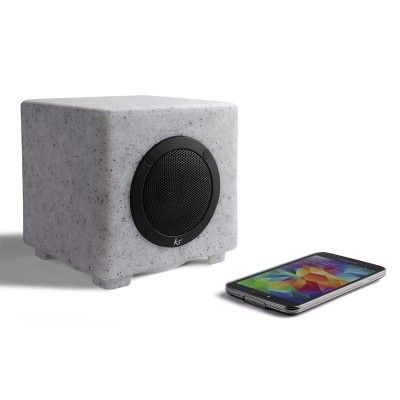 KITSOUND BT Högtalare Glow Sten Vattensäker Färgskiftande