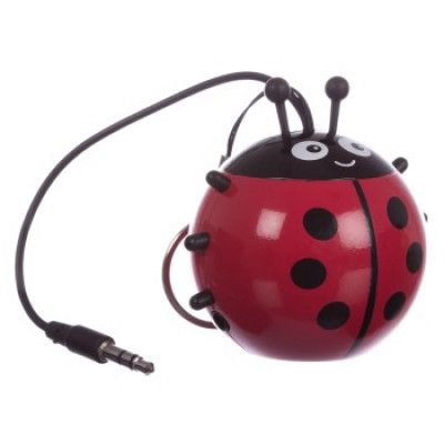 Kitsound Högtalare - Nyckelpiga