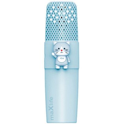 maXlife Bluetooth-mikrofon med högtalare MXBM-500 - Blå