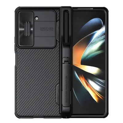Nillkin Galaxy Z Fold 5 Mobilskal Camshield Pro Pen - Svart