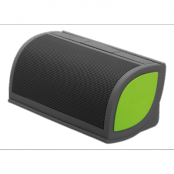 NYNE Mini Bluetooth-högtalare med 2200mA Li-Ion batteri, svart/grön