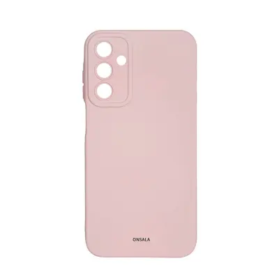 Onsala Galaxy A15 4G/5G Mobilskal Silikonkänsla - Rosa