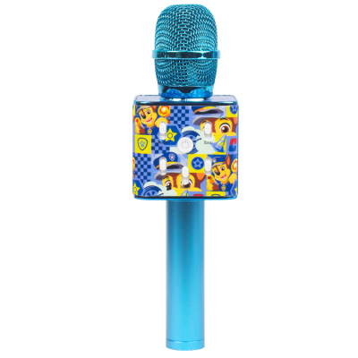Paw Patrol Karaoke Bluetooth-Mikrofon med Högtalare - Blå