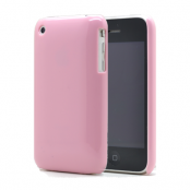 Shiny Baksideskal till Apple iPhone 3G / 3GS - (Rosa)