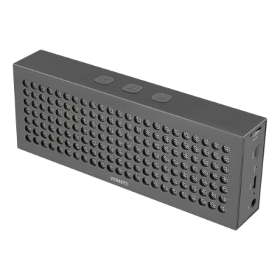 STREETZ Bluetooth högtalare, högtalartelefon, grå