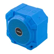 STREETZ vattentät Bluetooth högtalare, v2.1+EDR, IPX5 spolsäker, blå