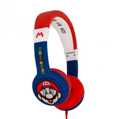 SUPER MARIO Hörlur Junior On-Ear 85dB Mario