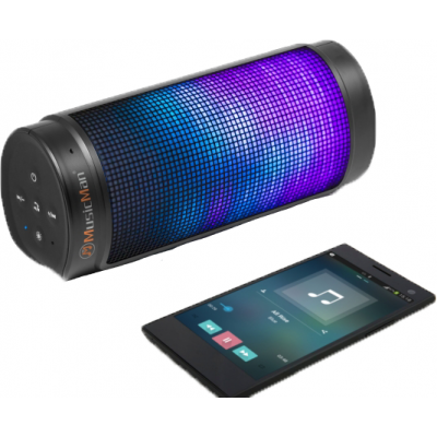 Technaxx Musicman BT-Högtalare med LED-ljus