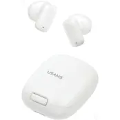 USAMS In-Ear Hörlurar Bluetooth TWS ID Series - Vit