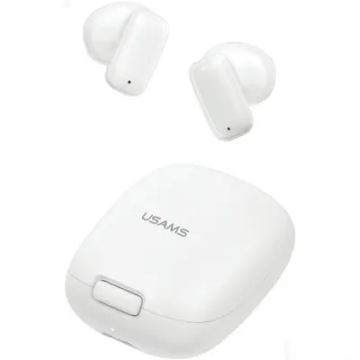 USAMS In-Ear Hörlurar Bluetooth TWS ID Series - Vit