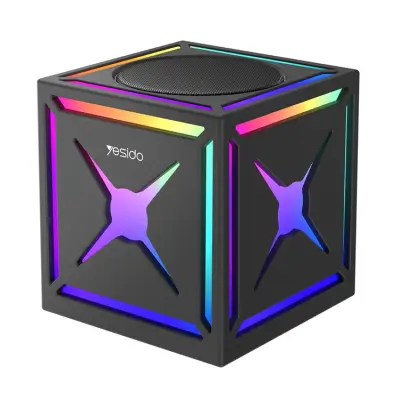 YESIDO 5W TWS Högtalare Bluetooth med RGB-Belysning YSW34
