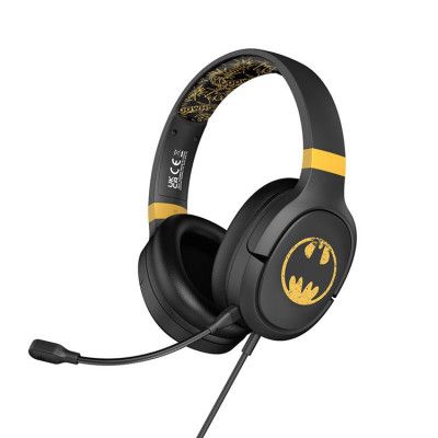 BATMAN Gaming-Headset Over Ear Bom-mikrofon - Svart