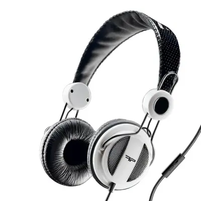 CellularLine AUDIOPRO BUMBLEBEE over-the-ear headset för smartphones (Vit)