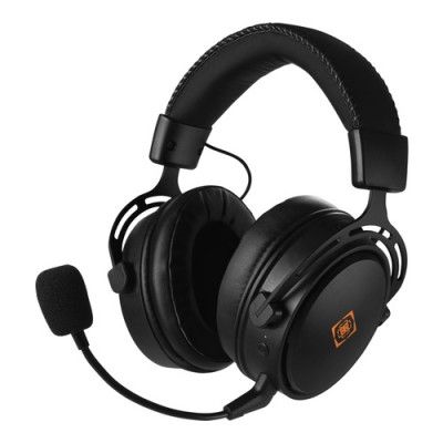 Deltaco DH410, Trådlöst Gaming Headset, Svart