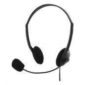 Deltaco Stereo Headset - Svart