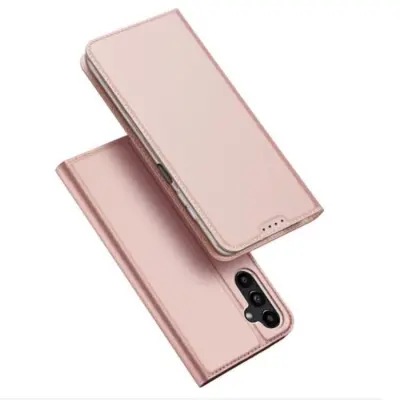 DUX DUCIS Skin Pro Galaxy A24 4G Plånboksfodral PU Läder - Rosa Guld