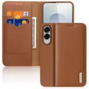Dux Ducis Galaxy S25 Edge Plånboksfodral Äkta Läder Hivo