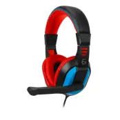 EGOGEAR Headset Trådat 3.5mm för NSW SHS10 - Röd/Blå