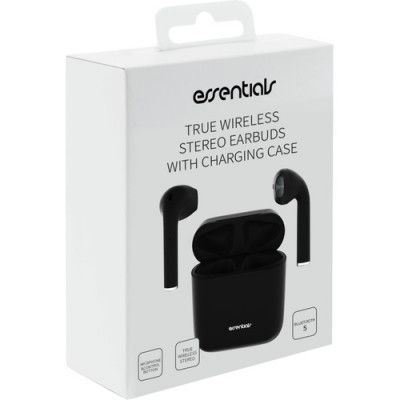 Essentials True Wireless Stereo semi-in-ear, Mattsvart