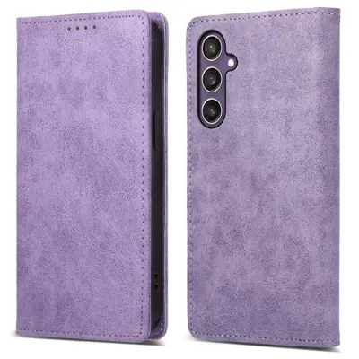 Galaxy S25 Plus Plånboksfodral RFID Blocking - Lila