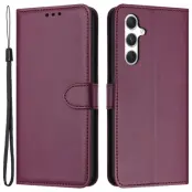 Galaxy S25 Plus Plånboksfodral Strap - Lila