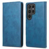 Galaxy S25 Ultra Plånboksfodral RFID Blocking - Blå