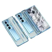 Galaxy Z Fold 7 Mobilskal med Skärmskydd och Stylus - Blå