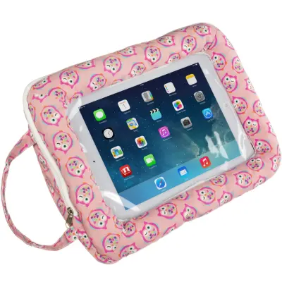 My Doodles Barnkudde (iPad) - Rosa