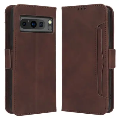 Google Pixel 8 Pro Plånboksfodral - Brun
