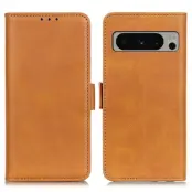 Google Pixel 8 Pro Plånboksfodral Shockproof - Brun