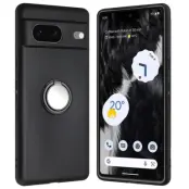 Google Pixel 8A Mobilskal Ringhållare - Svart