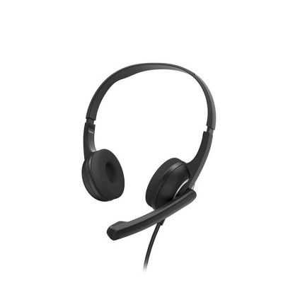 Hama Headset PC Office Stereo On-Ear HS-USB250 V2 - Svart