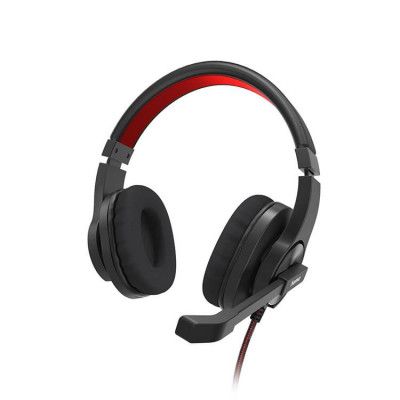 Hama Headset PC Office Stereo Over-Ear HS-USB400 V2 - Svart