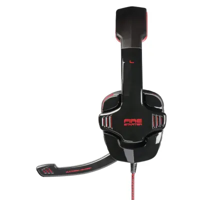 HAMA PC Headset för Gaming Fire Starter 2m - Svart