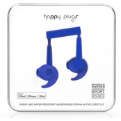 Happy Plugs Sport Headset - Blå