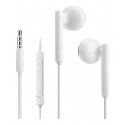 Huawei In-Ear Stereo Headset, mikrofon, vit