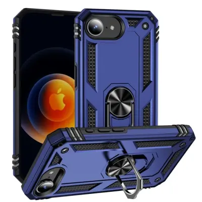 iPhone 16e Mobilskal med Kickstand - Blå