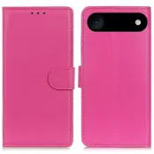 iPhone Air Plånboksfodral Litchi Texture - Rosa