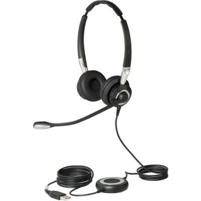 Jabra BIZ 2400 II DUO USB Hörlurar MIC82 NC CC MS - Svart