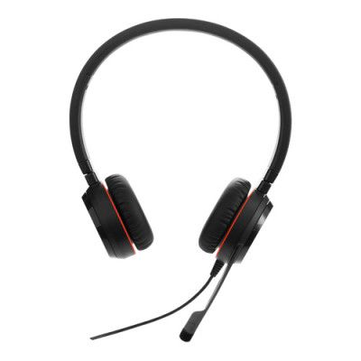 Jabra Evolve 20SE Hörlurar USB-C - Svart