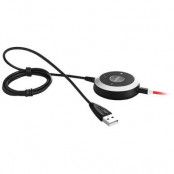 JABRA EVOLVE 40 MS Mono trådat headset med både 3,5mm samt USB-anslutning, optim
