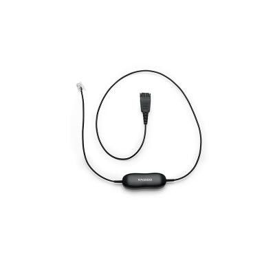 Jabra Gn1200 Smartcord Nedre Headsetsladd Spiral 2M Qd/4Pin Modular